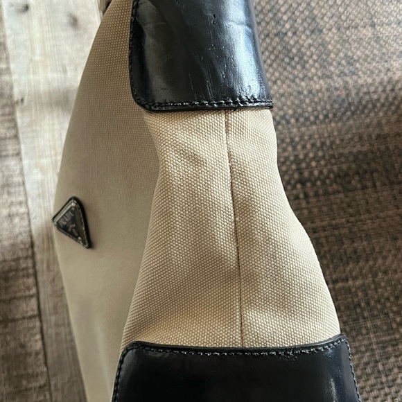 Vintage Prada bag, good condition, canvas - Picture 6 of 9